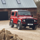 Illustration for article titled Land Rover Is Stuffing 400 HP V8s Into Vintage Defenders